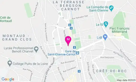 Localisation Dr Sarah Rastello