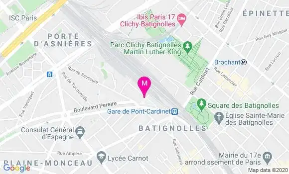 Localisation Dr Manar Addou Regnard