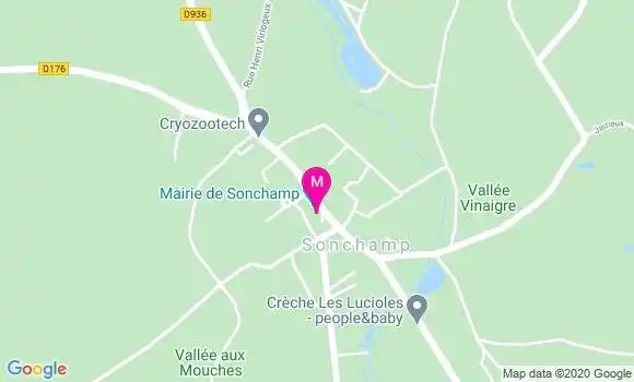 Localisation Dr Frederique Fortier