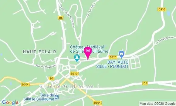 Localisation Dr Alain Patrick Bidzouta