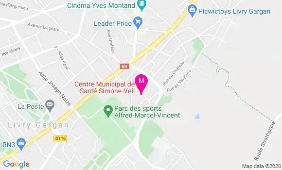 Localisation Dr Ophelie Guillot