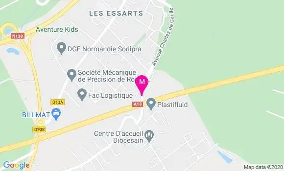 Localisation Dr Philippe Cadet