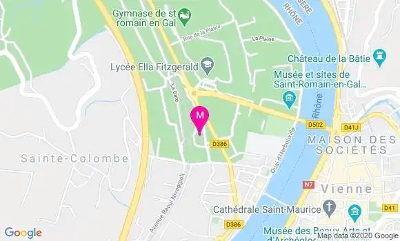 Localisation Dr Sophie Dumas Stoeckel
