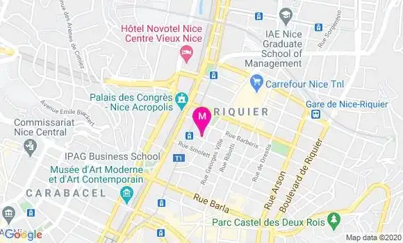 Localisation Dr Yvan Dalmasso