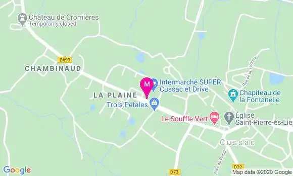 Localisation Dr Chrystelle Martin