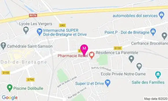 Localisation Dr Bertrand Raffin Caboisse