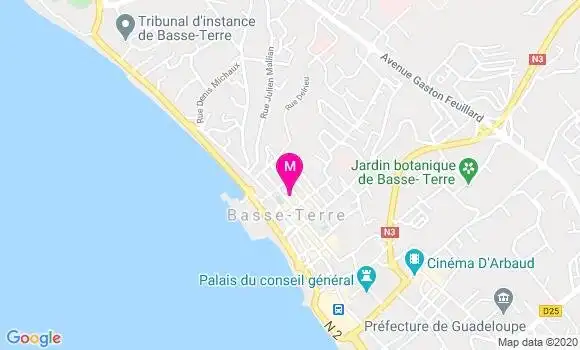 Localisation Dr Faustine Colin