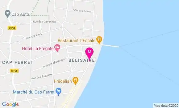Localisation Dr Helene Caillaud