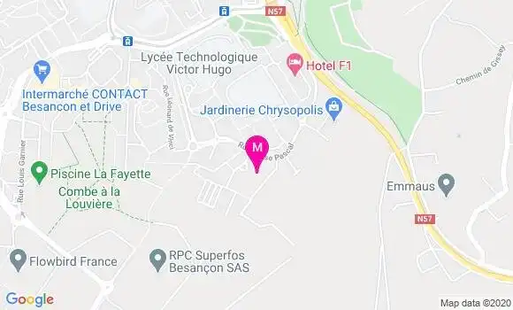 Localisation Dr Mathieu Carrie