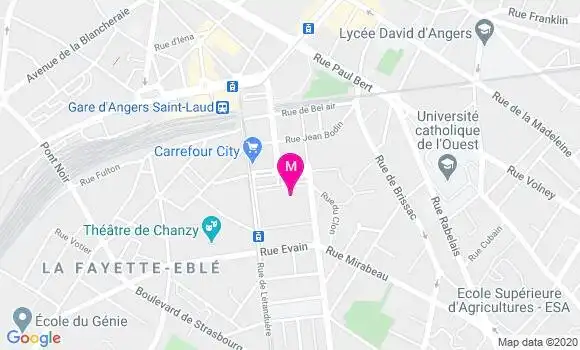 Localisation Dr Pauline Marche