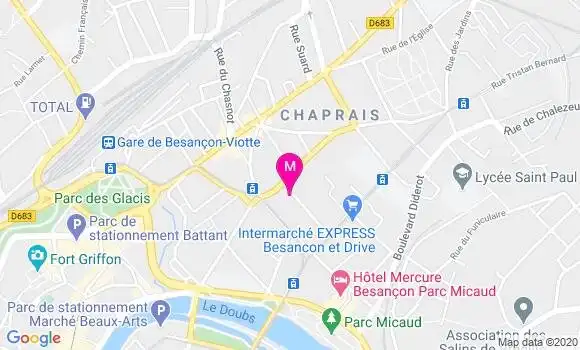 Localisation Dr Noemie Marguet