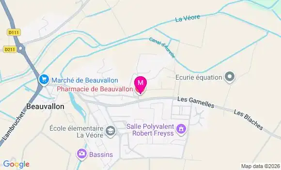 Localisation Dr Aurore Jouve