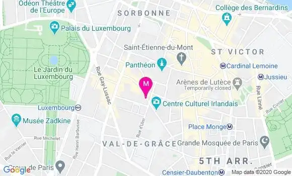 Localisation Dr Elisabeth Neveu