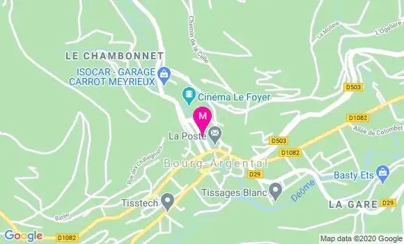 Localisation Dr Huguette Heurtier