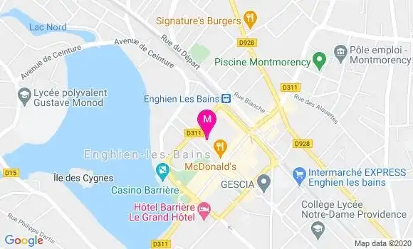 Localisation Dr Marc Uzan