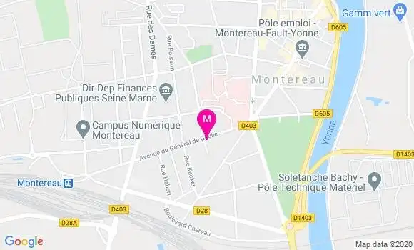 Localisation Dr Sylvie Soliveau