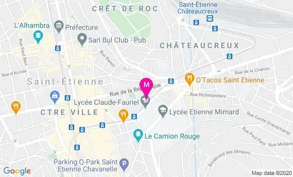 Localisation Dr Anne Marie Gay