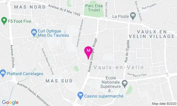 Localisation Dr Sylvestre Popinet