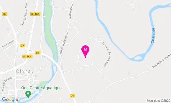Localisation Dr Fabienne Molard