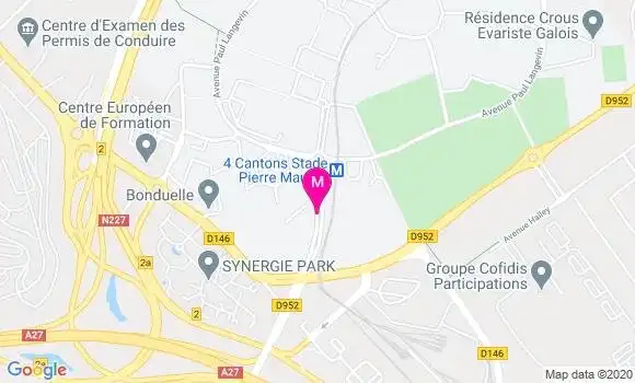 Localisation Dr Lenaig Henry