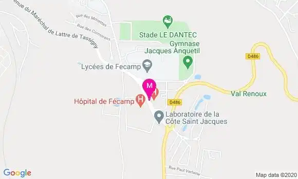 Localisation Dr Alain Ghanneme