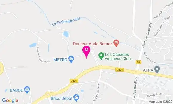 Localisation Dr Aurelie Bihanic