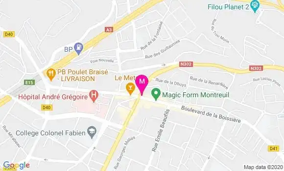 Localisation Dr Carole Djian