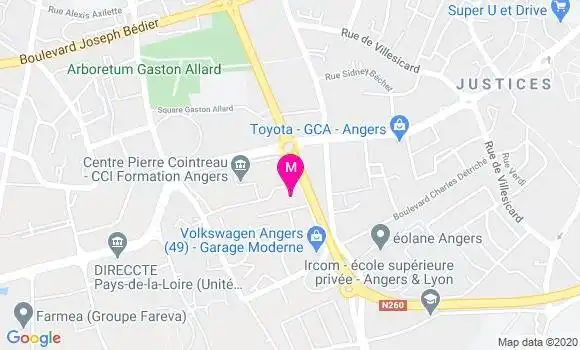 Localisation Dr Jean Baptiste Finel