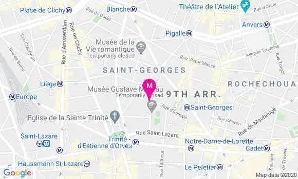 Localisation Dr Juliette Wyart