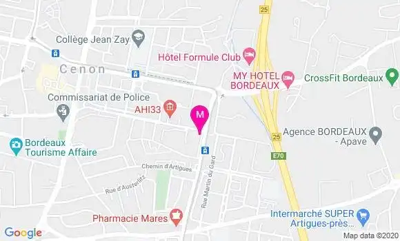 Localisation Dr Therry Avit