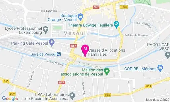 Localisation Dr Diane Meynard