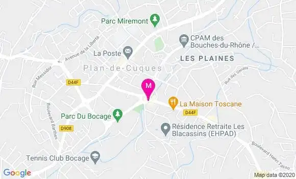 Localisation Dr Elsa Robin