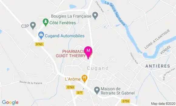 Localisation Dr Marie Camille Daub Ibrahim