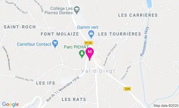 Localisation Dr Christelle Passelegue