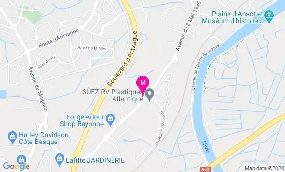 Localisation Dr Claire Paillet Pontier