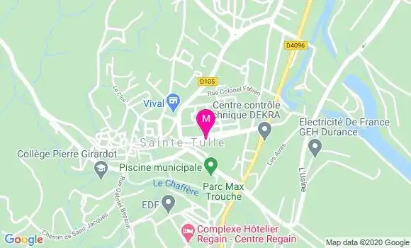 Localisation Dr Amina Leforestier
