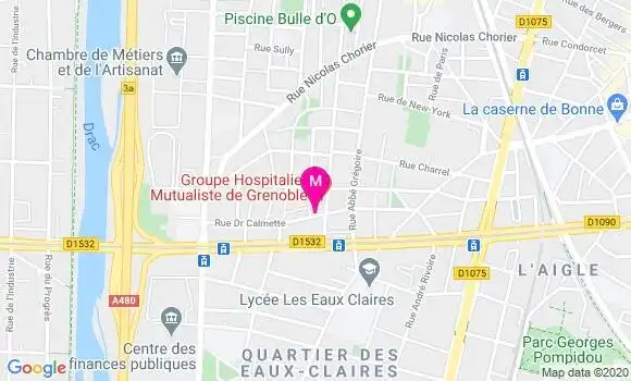 Localisation Dr Marie Amelie Perrin