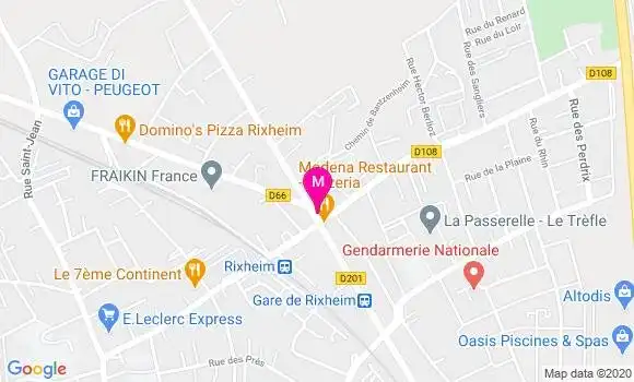 Localisation Dr Hugues Hild
