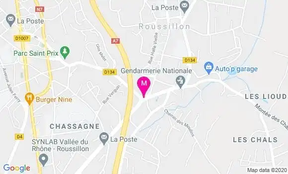 Localisation Dr Florence Bret Marcadal