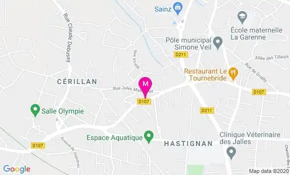 Localisation Dr Marie Donck