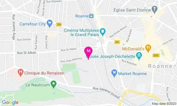 Localisation Dr Camille Devanlay