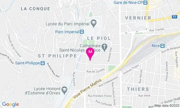 Localisation Dr Emilie De Biazi