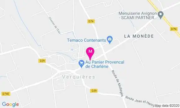 Localisation Dr Melanie Frachon