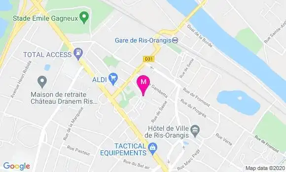 Localisation Dr Laurence Roux