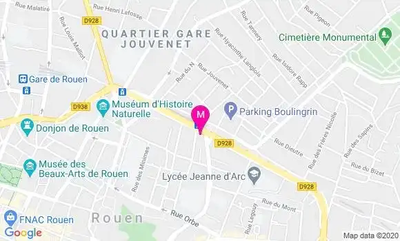 Localisation Dr Etienne Blot