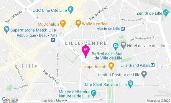 Localisation Dr Philippe Delannoy