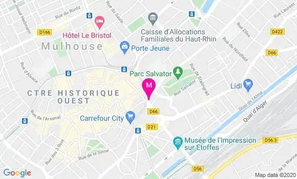 Localisation Dr Frederique Schalck