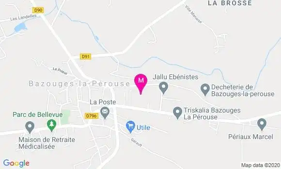 Localisation Dr Charlotte Lebon