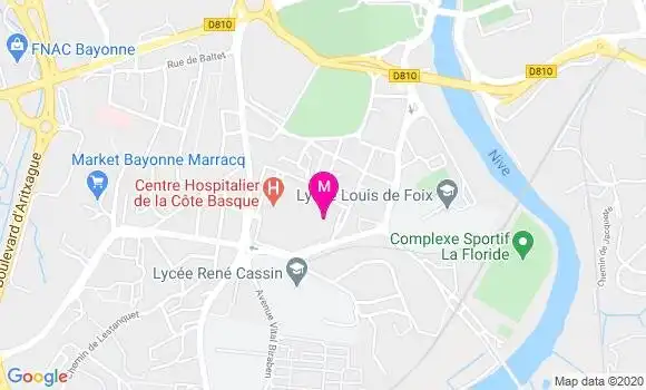 Localisation Dr Alain Saint Amon