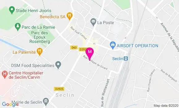 Localisation Dr Josse Lepretre